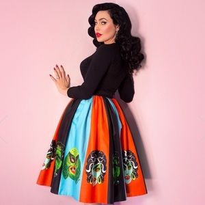 Vixen by Micheline Pitt Ben Cooper Mask Skirt